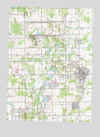 Romeo, MI USGS Topographic Map