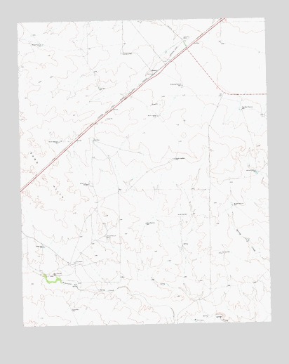 Romero, TX USGS Topographic Map