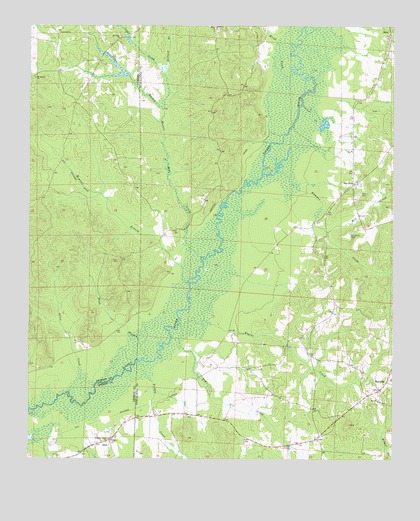 Romulus, AL USGS Topographic Map