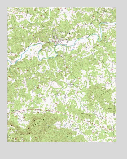 Ronda, NC USGS Topographic Map