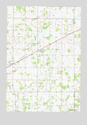 Ronneby, MN USGS Topographic Map