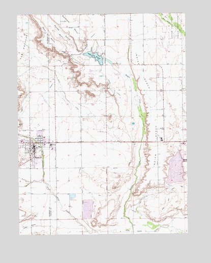 Roosevelt, UT USGS Topographic Map