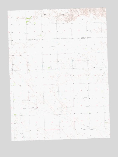 Big Springs NW, NE USGS Topographic Map