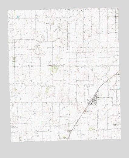 Ropesville, TX USGS Topographic Map
