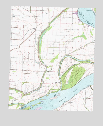 Rosa, AR USGS Topographic Map