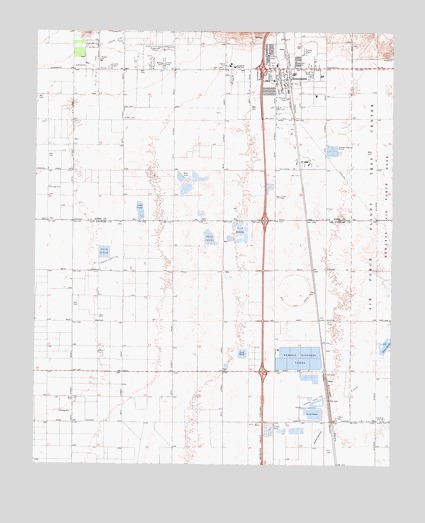 Rosamond, CA USGS Topographic Map