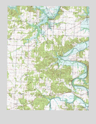 Roscoe, MO USGS Topographic Map