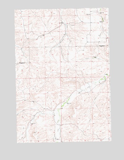 Roscoe NE, MT USGS Topographic Map