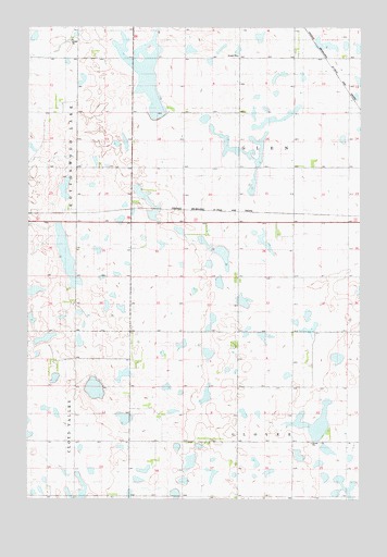 Roscoe NW, SD USGS Topographic Map