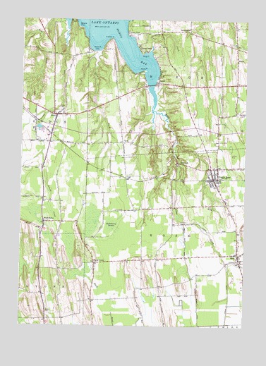 Rose, NY USGS Topographic Map