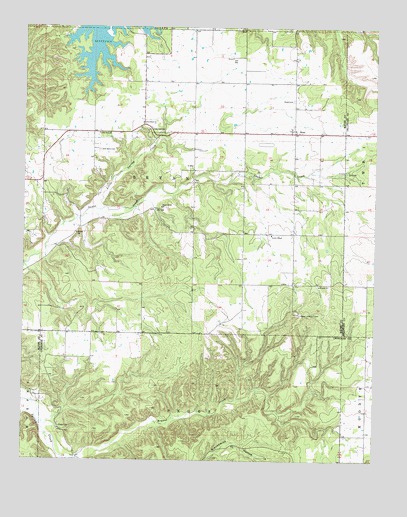 Rose, OK USGS Topographic Map