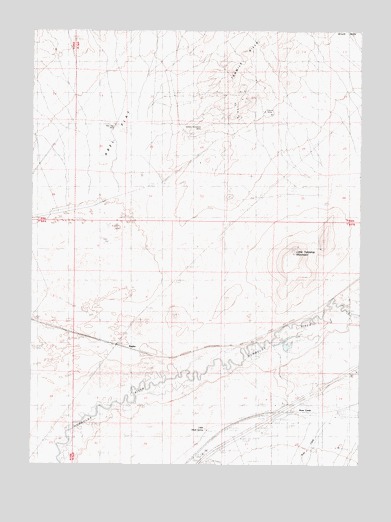 Rose Creek, NV USGS Topographic Map
