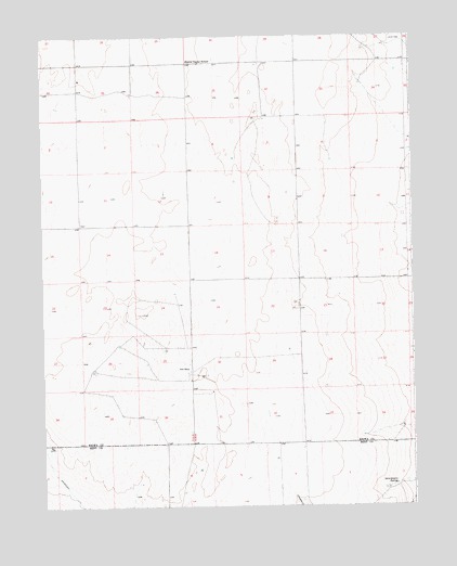 Rose Ranch, CO USGS Topographic Map