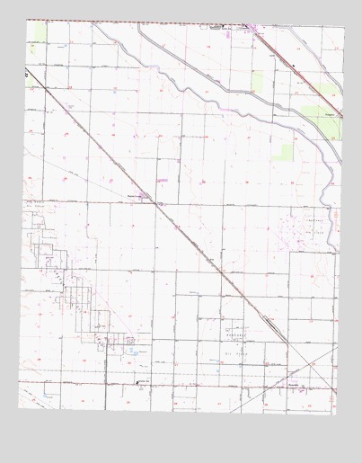 Rosedale, CA USGS Topographic Map