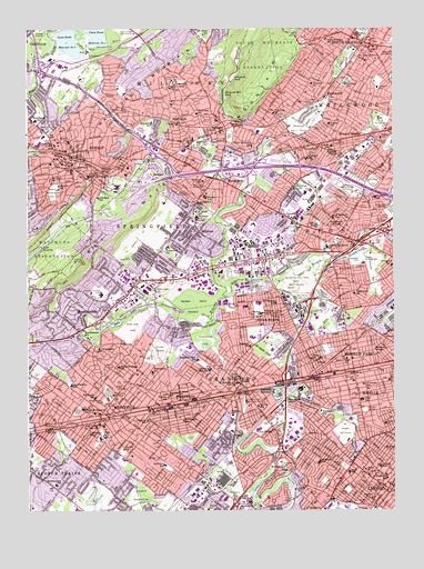 Roselle, NJ USGS Topographic Map