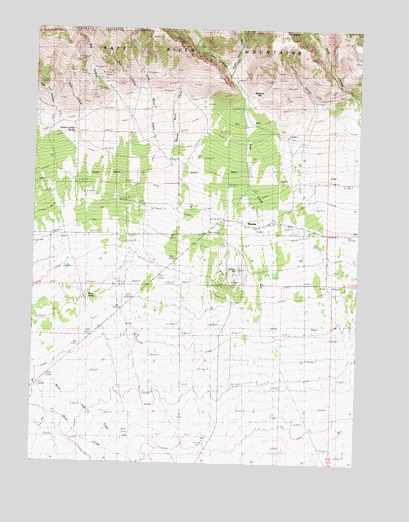 Rosette, UT USGS Topographic Map
