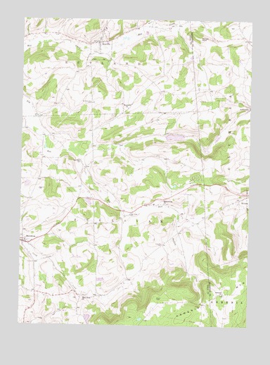 Roseville, PA USGS Topographic Map