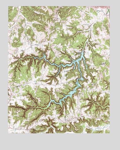 Rosewood, KY USGS Topographic Map