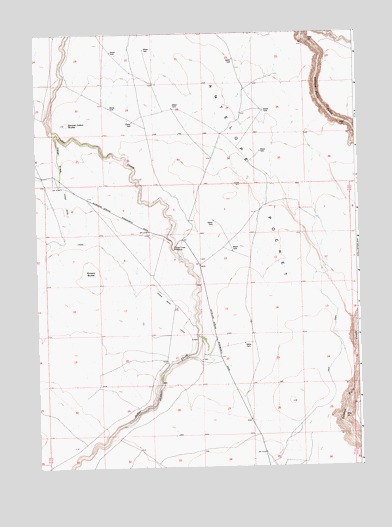 Roseworth SE, ID USGS Topographic Map