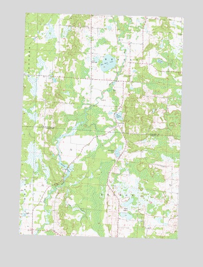Rosholt NW, WI USGS Topographic Map