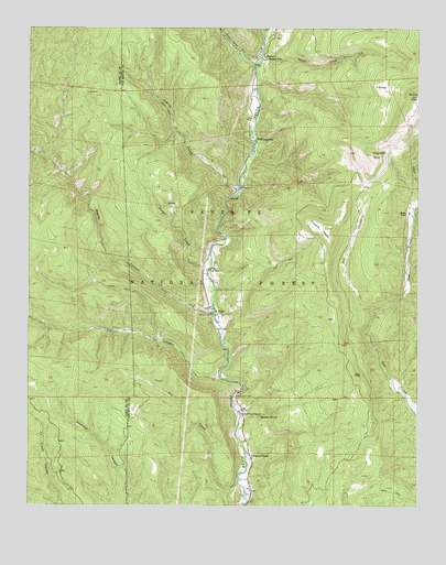 Rosilla Peak, NM USGS Topographic Map
