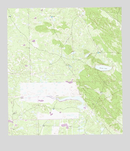 Rosita Lake, TX USGS Topographic Map