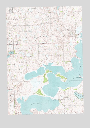 Roslyn, SD USGS Topographic Map