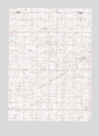 Ross, WY USGS Topographic Map