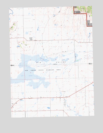 Big Swamp, CA USGS Topographic Map
