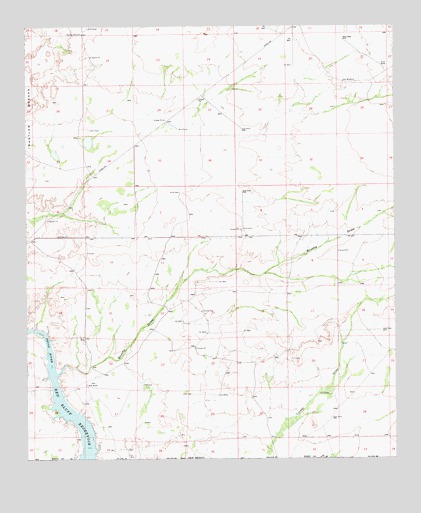 Ross Ranch, NM USGS Topographic Map