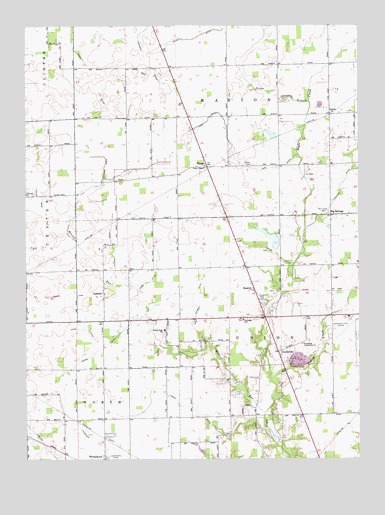 Rosston, IN USGS Topographic Map
