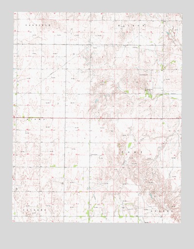 Rosston SE, OK USGS Topographic Map