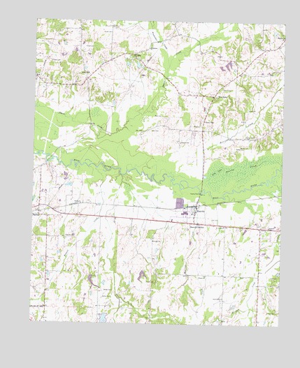 Rossville, TN USGS Topographic Map