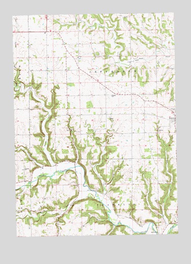 Rossville, IA USGS Topographic Map
