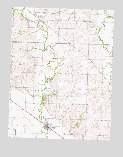 Rossville, KS USGS Topographic Map