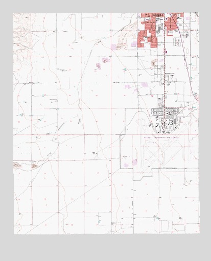 Roswell South, NM USGS Topographic Map