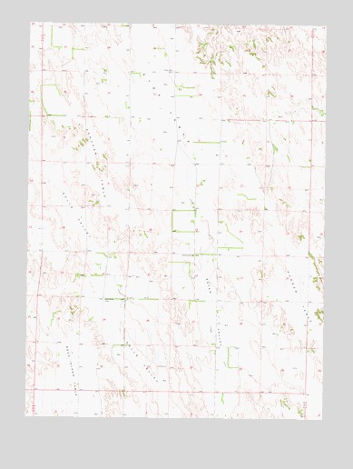 Roten Valley North, NE USGS Topographic Map