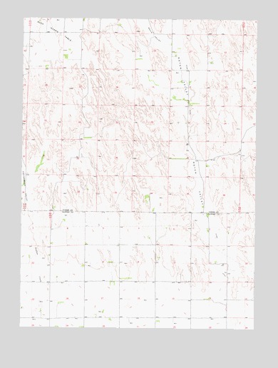 Roten Valley South, NE USGS Topographic Map