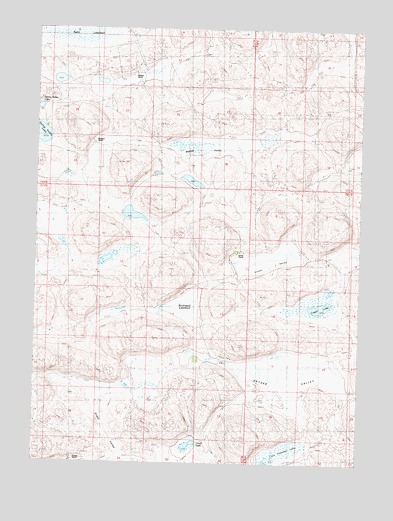 Middle Valley, NE USGS Topographic Map