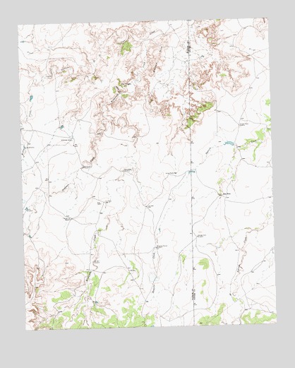 Rotten Hill, TX USGS Topographic Map