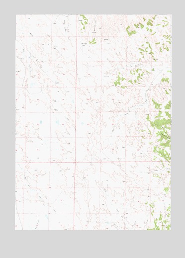 Rough Creek, WY USGS Topographic Map