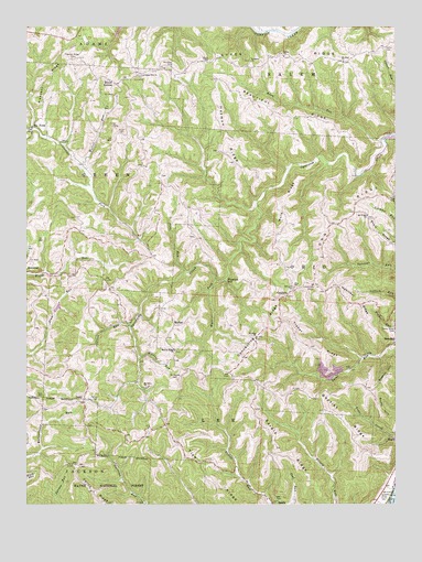 Round Bottom, OH USGS Topographic Map