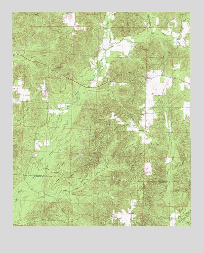 Round Hill, AR USGS Topographic Map