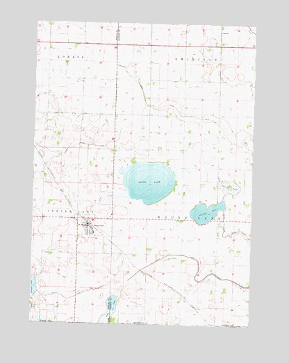 Round Lake, MN USGS Topographic Map