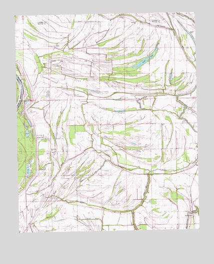 Round Lake, MS USGS Topographic Map