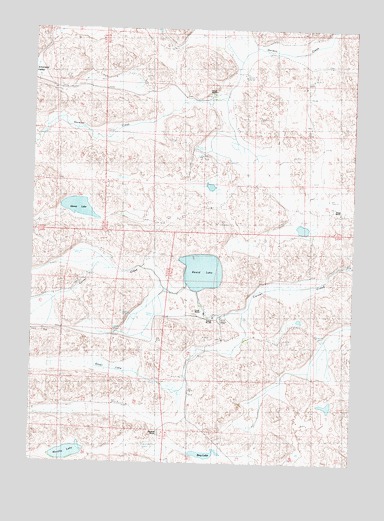 Round Lake, NE USGS Topographic Map