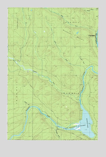 Round Pond, ME USGS Topographic Map