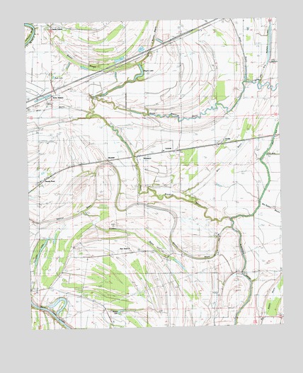 Round Pond, AR USGS Topographic Map