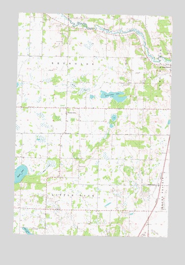 Round Prairie, MN USGS Topographic Map