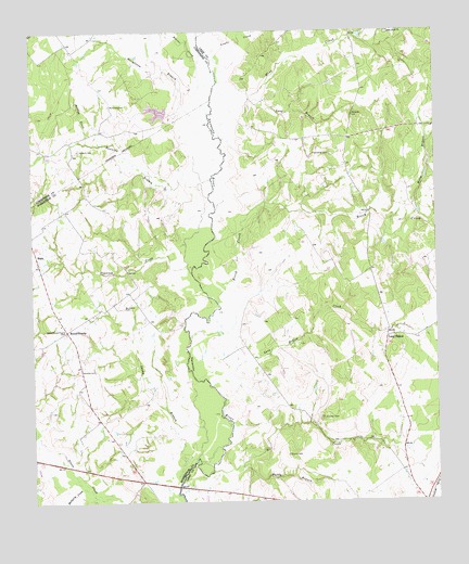 Round Prairie, TX USGS Topographic Map